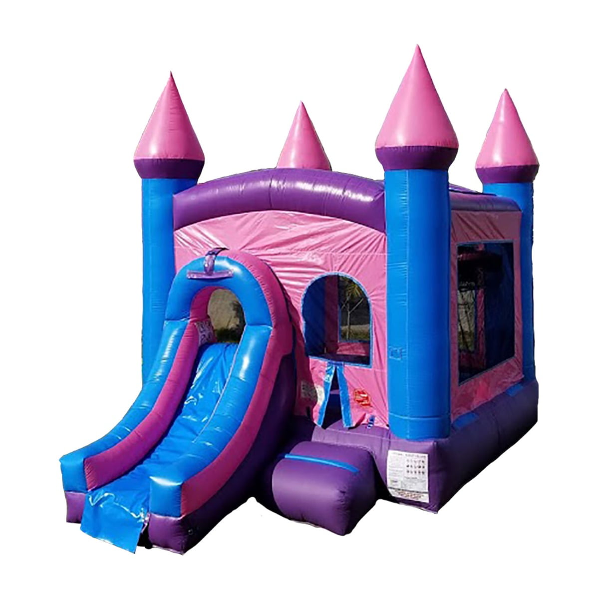 Pogo Crossover Bounce House with Slide 