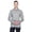 Charcoal Heather, variant on Harriton Men's 5.6 oz. Easy Blendâ„¢ Long-Sleeve Polo - M265L