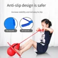 thumbnail image 2 of DEBGFS Kids Bouncing Ball Frog Jump Balance Long Height Training Exercise Toy Equipment,Purple, 2 of 6