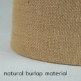 thumbnail image 4 of Mestar Decor Uno Fitter Small Natural Burlap Lampshade 9" x 10" x 7.5", 4 of 7