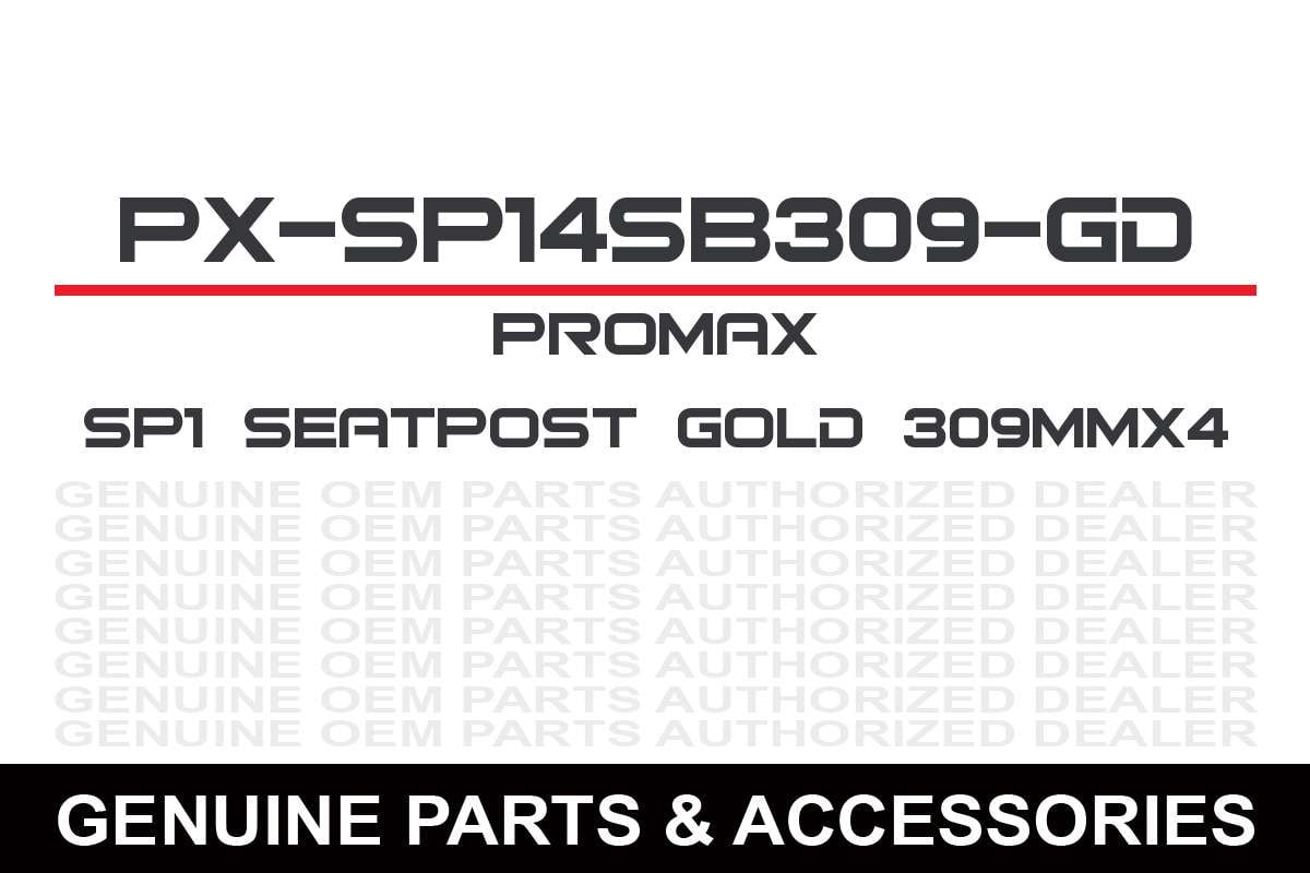 New Promax SP-1 Seatpost 30.9 x 400mm Gold 