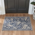 thumbnail image 3 of GENIMO 5'x7' Area Rug for Living Room, Washable Non Slip Soft Animal Print Rug for Bedroom Dining Room Home Office, Dusty Navy, 3 of 6