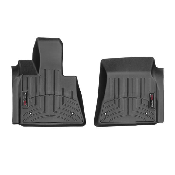 WeatherTech Custom Fit FloorLiners compatible with 2019-2026 Rolls Royce Cullinan - 1st Row (Driver & Passenger), Black