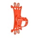 thumbnail image 1 of Soporte para teléfono de bicicleta Soporte de soporte de GPS para bicicleta de motocicleta de silicona (naranja), 1 of 6