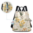 thumbnail image 5 of FORMRS Women's Travel Backpack Purse Anti-Theft Hidden Pockets Casual Shoulder Bag, White Rabbits, 5 of 7