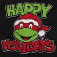 thumbnail image 2 of TMNT Christmas Happy Holidays Cartoon Baby Romper Boys or Girls, 2 of 6
