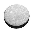 thumbnail image 3 of Junzan Silver Glitter Tire Cover Wheel Protector for Truck SUV Trailer Camping Rv Tire Cover 14 Inch, 3 of 9
