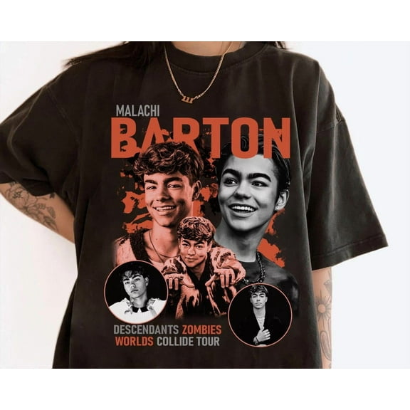 Disney Descendants Zombies Worlds Collide Tour Malachi Burton Victor T-Shirt, Disneyland Summer Tour 2025 Shirt, Zombies 4 Music Festival