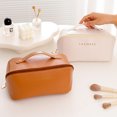 thumbnail image 4 of Bolsa de maquillaje de viaje JAMW Organizador de bolsa de cosméticos grande Sencillez, 4 of 4