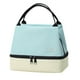 thumbnail image 2 of Bolsa Térmica Impermeable para El Almuerzo | Bolsa Congelable | Correa Ajustable para El Hombro | Bolsa de Picnic Portátil | Material de Tela Azul | 24 X 20 X 14 Cm | Ligera | para Guardar El Almuerz, 2 of 6