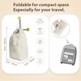 thumbnail image 2 of MCleanPin Bolsas de lavandería lavables con asas, 140 L de almacenamiento de ropa sucia para dormitorio universitario, bolsas de lavandería de viaje aptas para cesto de lavandería, forro de lavandería, 2 of 5