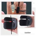 thumbnail image 2 of Archery Finger Guard Adjustable Recurved Bow 2 Fingers Protector Finger Saver, 2 of 8