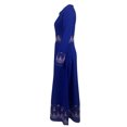 thumbnail image 3 of HAWEE Robe Formelle à Manches Longues Col Rond Maxi Robe de Soirée Cocktail Élégante Robe de Mariage (P-5TG), 3 of 4
