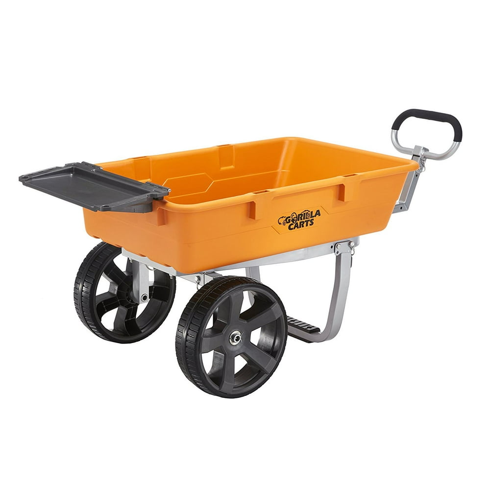 Gorilla Carts GCO5BCH Poly Outdoor Beach Cart with Rugged Aluminum