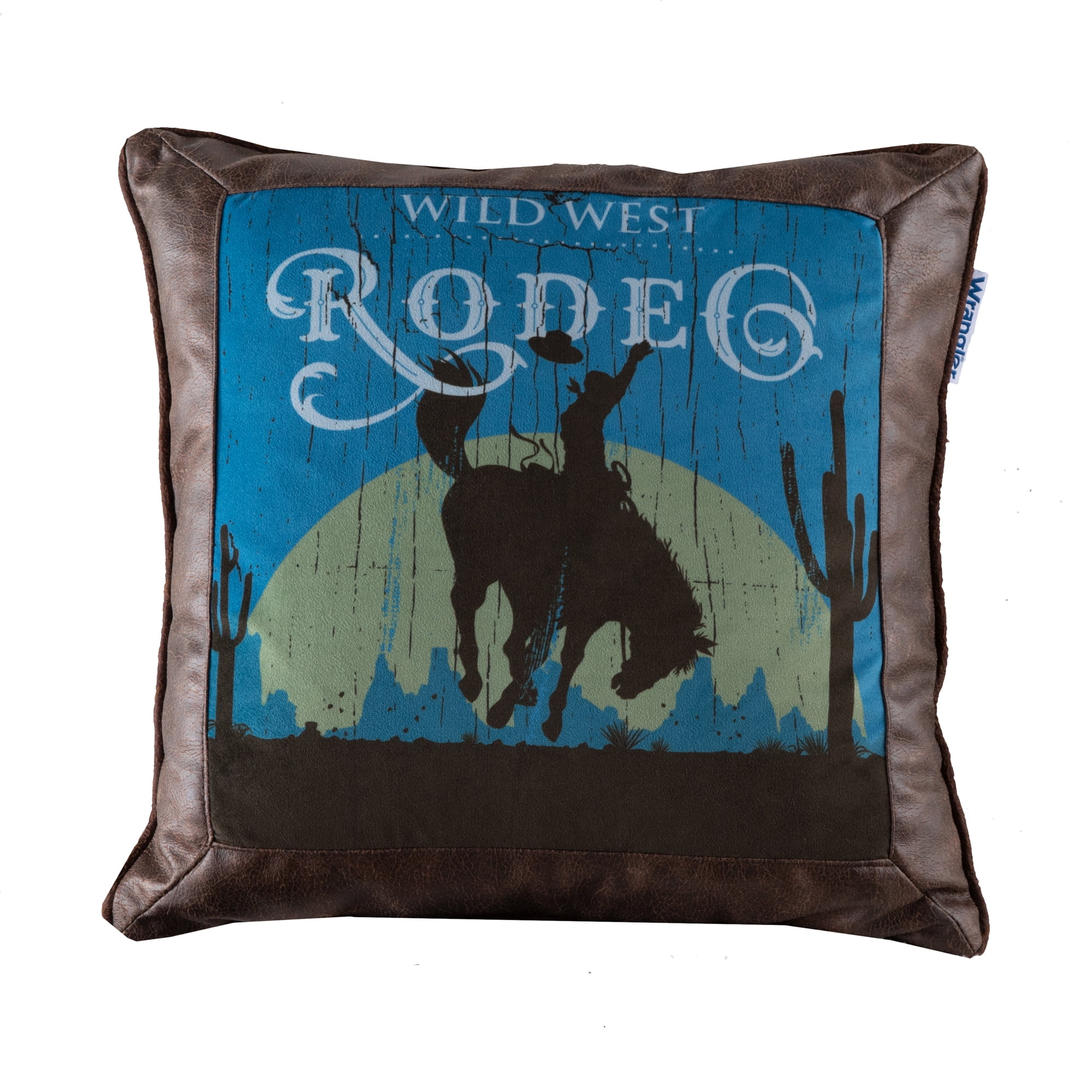 Rodeo Cowboy Pillow by Wrangler