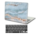 thumbnail image 1 of KSK KAISHEK Plastic Hard Case Shell Cover Compatible 2010 - 2017 Rel. MacBook Air 13 inchs Not Retina Display + Black Keyboard Cover Model: A1466/A1369 Marble 127, 1 of 5