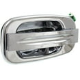 thumbnail image 3 of Replacement REPG491308 Exterior Door Handle Compatible with 2002-2006 Cadillac Escalade Chevrolet Avalanche 1500 Rear, Left Driver Chrome, 3 of 3