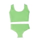 thumbnail image 2 of Ropa interior para muñeca en miniatura a escala 1/12, sujetador de tela, bragas, vestido para figura femenina verde claro, 2 of 7