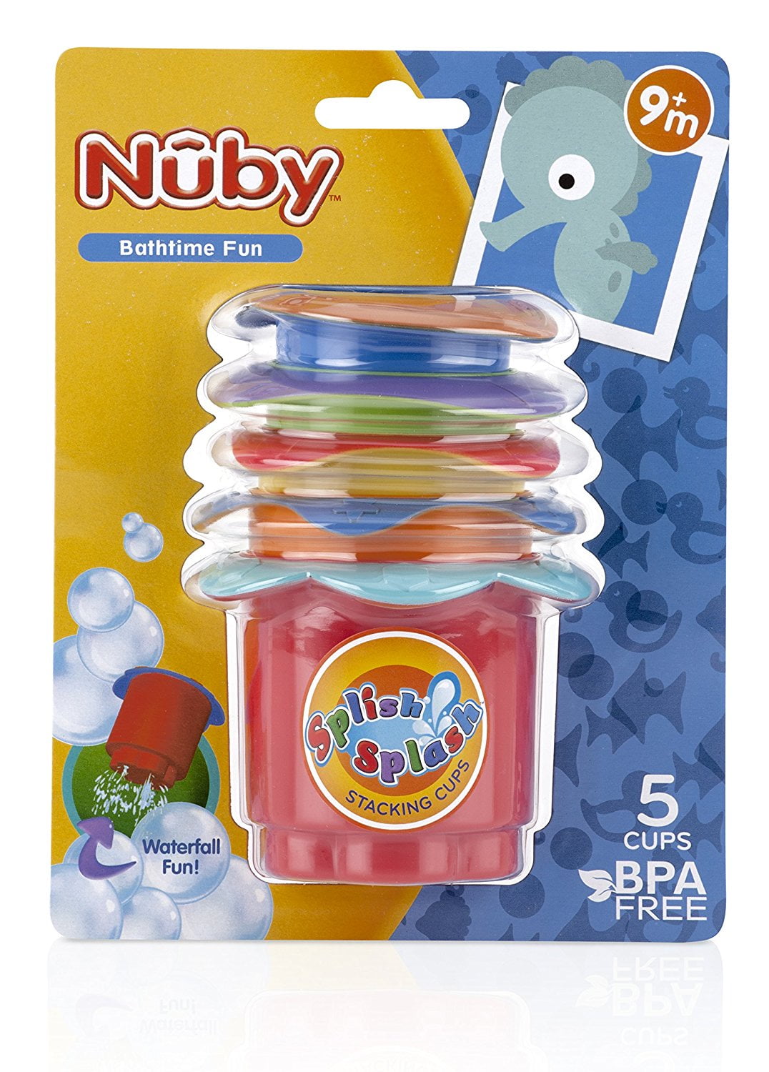 nuby splish splash stacking cups