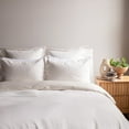 thumbnail image 5 of French Linen and Cotton Duvet Cover & Sham Set - King/Cal King - Cream | BOKSER HOME, 5 of 5