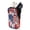 American Flag Love Heart, variant on FUIALDOLG Colorful Butterfly Print Double Eyeglasses Case Fashion Lightweight Double Eyeglass Cases for Women Men Zipper Portable Sunglasses Pouch with 2 Compartments