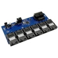 thumbnail image 4 of 7F1E Fast Ethernet Switch Converter PCB 20KM Ethernet Fiber Optical Media Converter Single Mode 1 RJ45 7 SC Fiber Port, 4 of 5