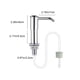 thumbnail image 3 of Kit de Extensión para Dispensador de Jabón de Fregadero | Cabezal de Bomba Ajustable con Rotación de 360° | Tubo de Plástico Resistente Que Se Adapta a Orificios de 2,4 a 4 Cm | Resistente a Fugas, I, 3 of 6