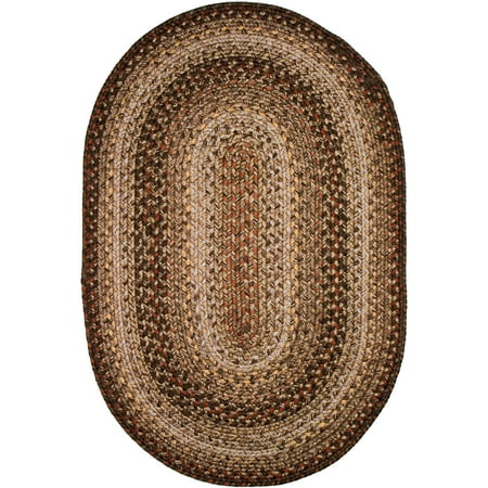 Homespice Decor Out-Durable Indoor/Outdoor Braided Area Rug - Driftwood