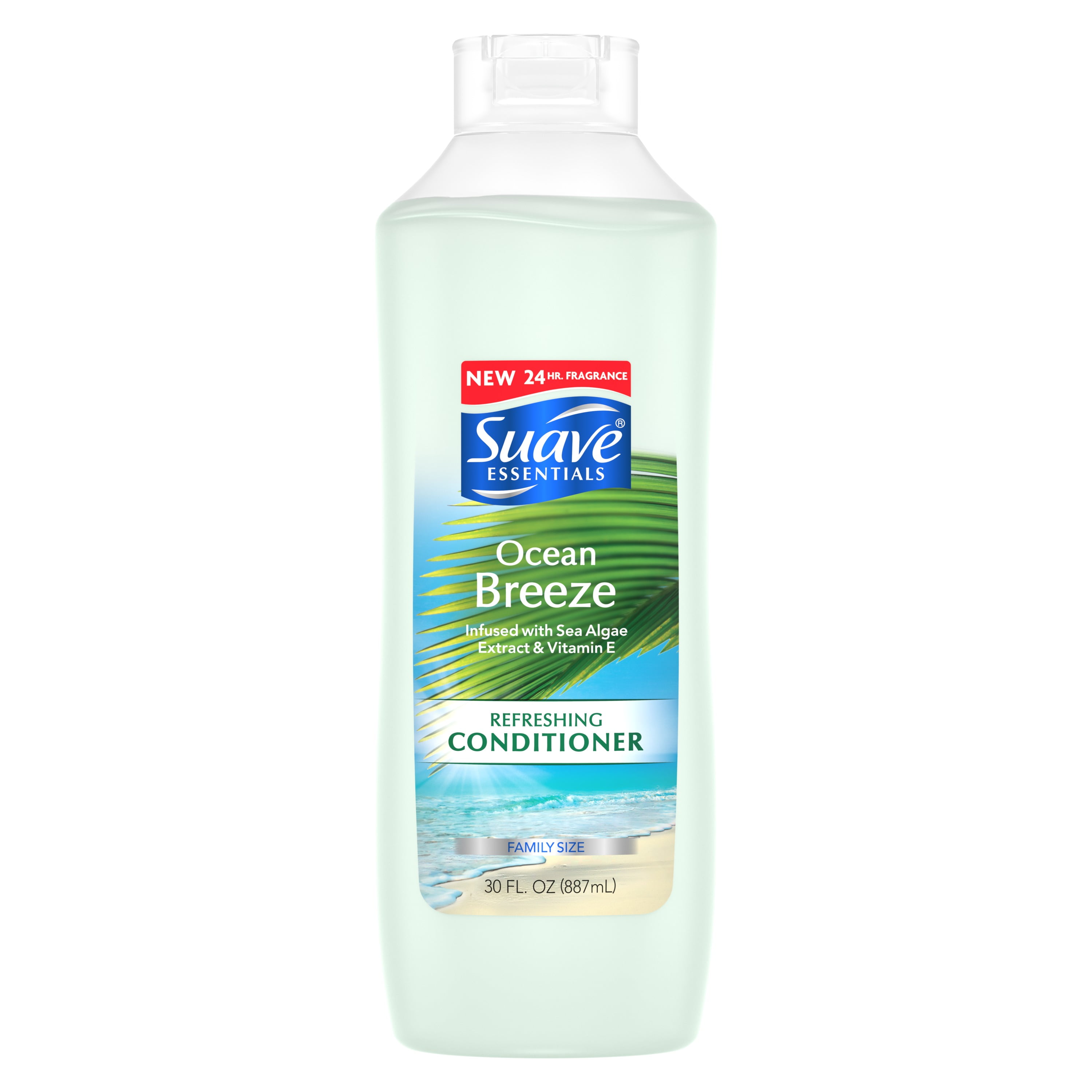 Suave Essentials Conditioner Ocean Breeze 30 oz, 3 count