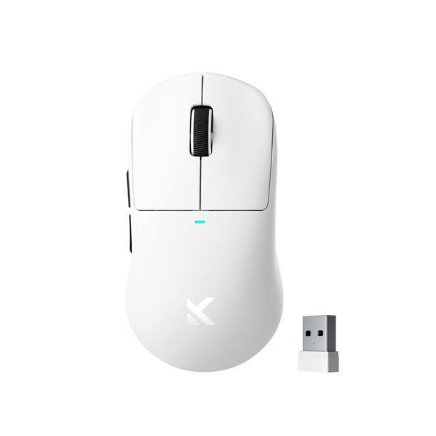 Ratón inalámbrico para juegos MCHOSE M7 Ultra 42000 DPI blanco