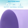 thumbnail image 3 of Uxcell 20 Pack EVA Foam Sheets, 12" x 8" 2mm Thick Foam Sheets Crafts Foam Paper, Light Purple, 3 of 7