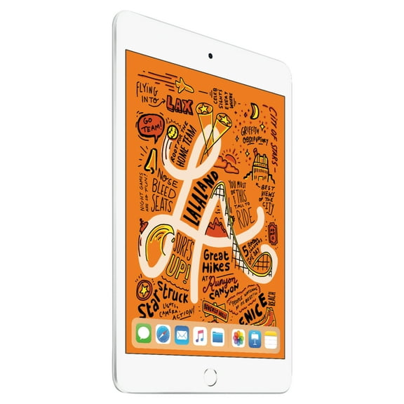 Restored Apple iPad Mini 5 256GB Silver WiFi Only Tablet (Refurbished)