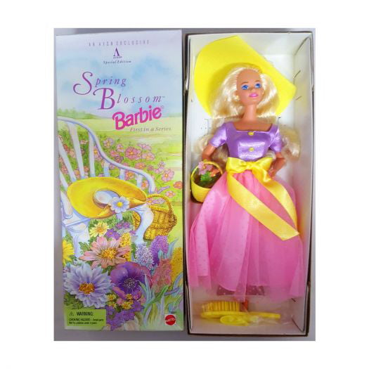 Avon Special Edition Spring Blossom Barbie First In Series 1995