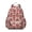 Pink Strawberry Plants-3, variant on Red Strawberry Plants Fruit Backpack for School,Cute School Bag,Schoolbag with Adjustable Shoulder Straps & Padded Back,13.4"x11"x4.7"