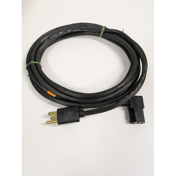 WIREKRAFT 14' RIGHT ANGLE 18 GAUGE SJT IEC POWER CORD