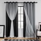 thumbnail image 1 of Cortinas XiDi Rainbow negras transparentes y opacas con estrellas, 1 of 8