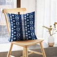 thumbnail image 5 of LALILO Throw Pillow Covers Ethnic Strip Tribal Ornament African Cushion Cover 18" x 18", 2 Pack, 5 of 6