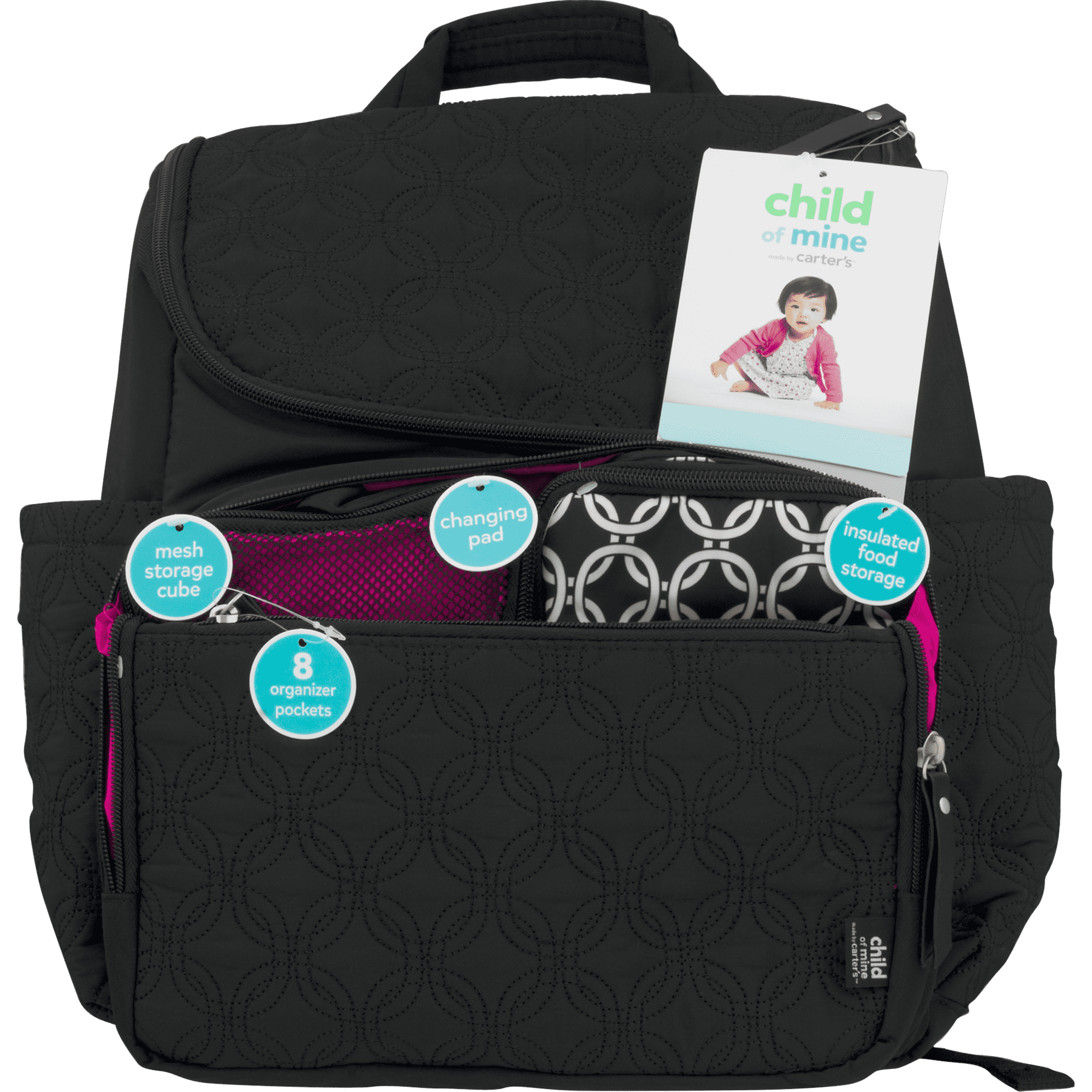 carter's diaper bag walmart