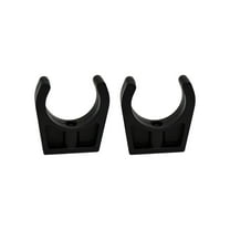 MARINE CITY Black Nylon Best Grip Storage Boat Clips Light Weighted Easy Access Ladder Stowing Hooks with Smooth and Sleek Design 1-3/4 Inches for Boats  Ships  Marine Pack of 2