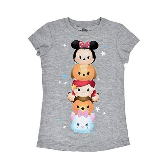Tsum Tsum Girls' Totem Pole Tee XS(4/5)