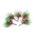 thumbnail image 3 of Christmas Decorations Mini Simulation Pine Needles For Christmas Tree Decoration  12pcs 2.36in, 3 of 12