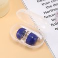 thumbnail image 1 of Contact Lens Case Tweezer Stick Case Set Cute Portable Storage Eye Care Kit Organizer Contact Lens Companion Box Blue, 1 of 6