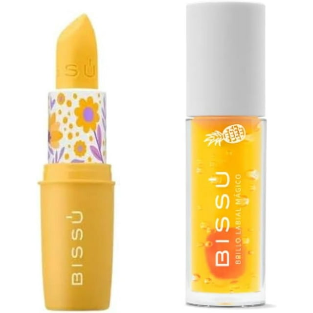 Duo/Kit Gloss Brillo Labial Mágico Bissú Piña