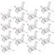 thumbnail image 3 of 24 soportes de exhibición de cristal acrílico transparente para geodas., 3 of 6