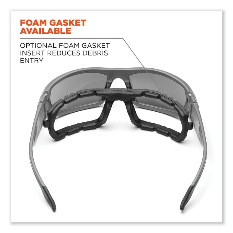 Skullerz Odin Safety Glasses Foam Gasket Insert, Black , Ships in 1-3 Business Days Skullerz Odin Safety Glasses Foam Gasket Insert, Black , Ships in 1-3 Business Days