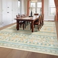 thumbnail image 6 of Jamfeel Washable Area Rugs Non-slip Printed Boho Area Rug for Living Room Soft Low Pile Carpet Home Decor 5'x8' Yellow and Green, 6 of 8