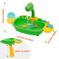 thumbnail image 6 of Richgv Water Table Play Kitchen Sink Toys Fishing Toys, 19Pcs Electric Pool Fishing Game with Running Water Kids Dinosaur Toys for Boys 3-6 Years, 6 of 8