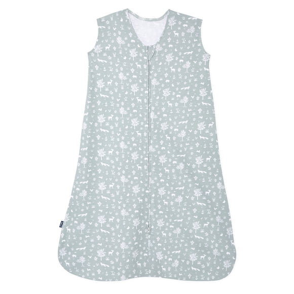 HALO® SleepSack®, 100% Cotton Wearable Blanket, Sage Woodland, Medium, 1 pack