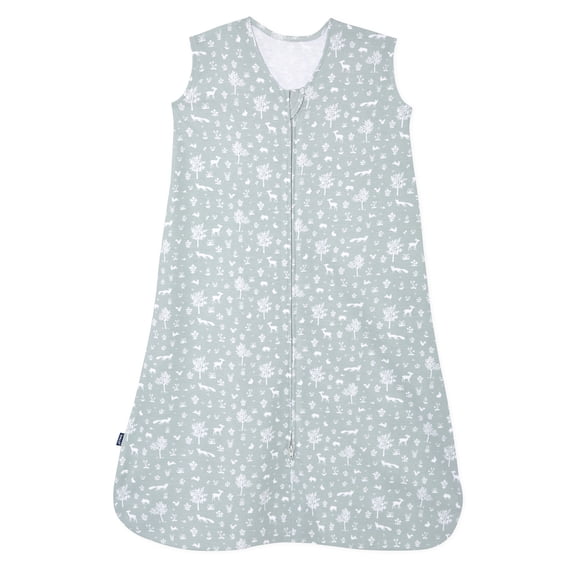 HALO® SleepSack®, 100% Cotton Wearable Blanket, Sage Woodland, Medium, 1 pack