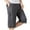 GY1, variant on European Men's Solid Color Casual Loose Workwear Shorts Drawstring Waist, Pockets, Polyester, for Sports & Daily, Multiple Sizes